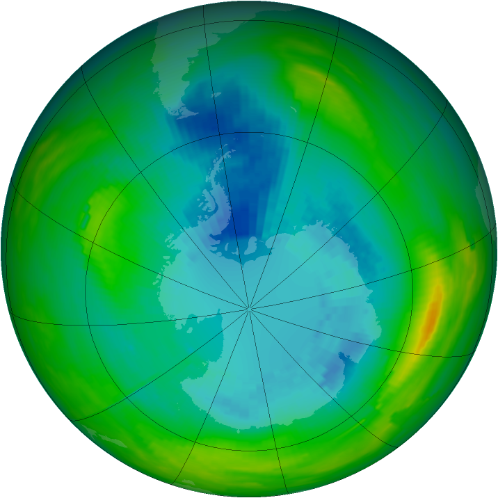 Ozone Map 1979-09-07